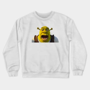 cara sherk meme Crewneck Sweatshirt